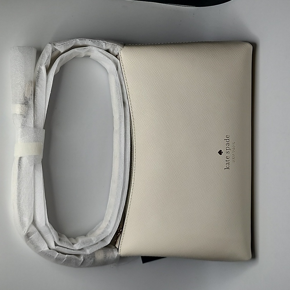 kate spade Crossbody Saffiano Leather Meringe Sadie